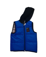Vestă matlasata cu glugă pentru băieți