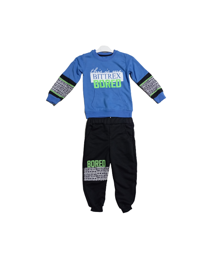 Compleu băieți 2 piese bumbac 5-8 ani