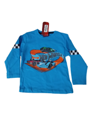 Bluza băieți mașini 1-4 ani