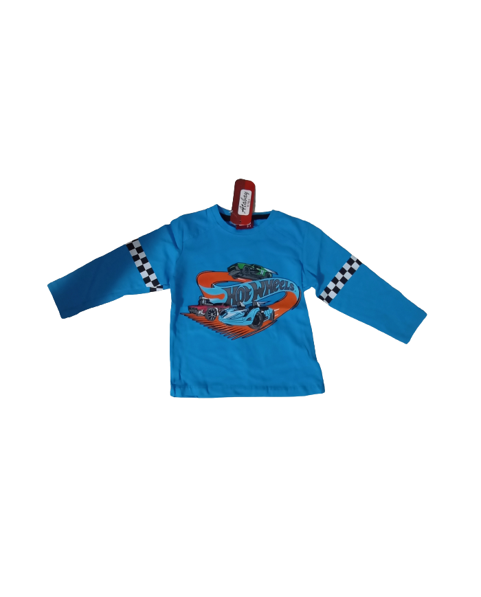 Bluza băieți mașini 1-4 ani