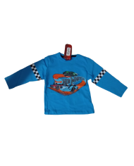Bluza băieți mașini 1-4 ani