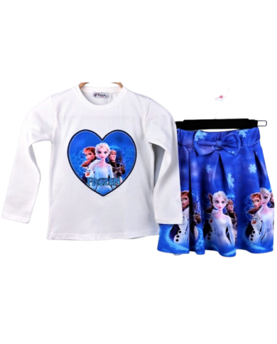 Compleu fete FROZEN 2 piese 6-10 ani