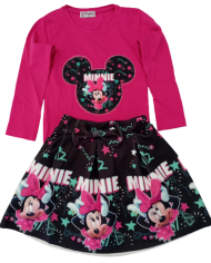 Compleu fetițe MINNIE 2 piese 2-6 ani