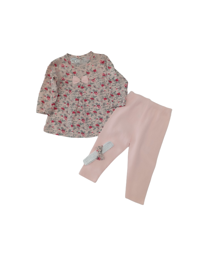 Compleu fetițe cu bentiță 6-12 luni