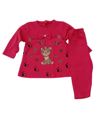 Compleu fetițe cu bentiță 6-12 luni