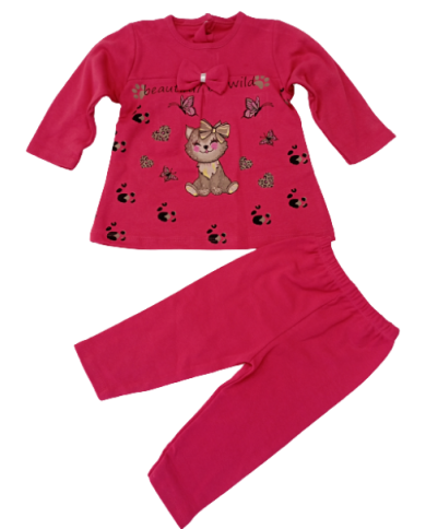 Compleu fetițe 2 piese 9-24 luni