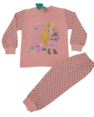 Pijama fete bumbac 2-6 ani