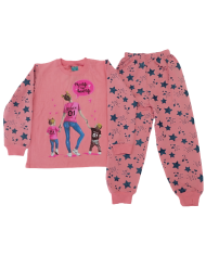 Pijama fete bumbac 2-6 ani