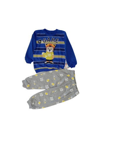 Compleu copii ursuleț bumbac primăvară