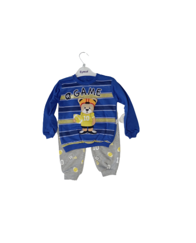 Compleu copii ursuleț bumbac primăvară