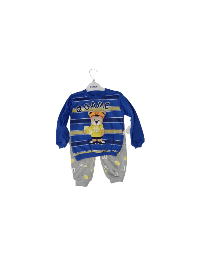 Compleu copii ursuleț bumbac primăvară