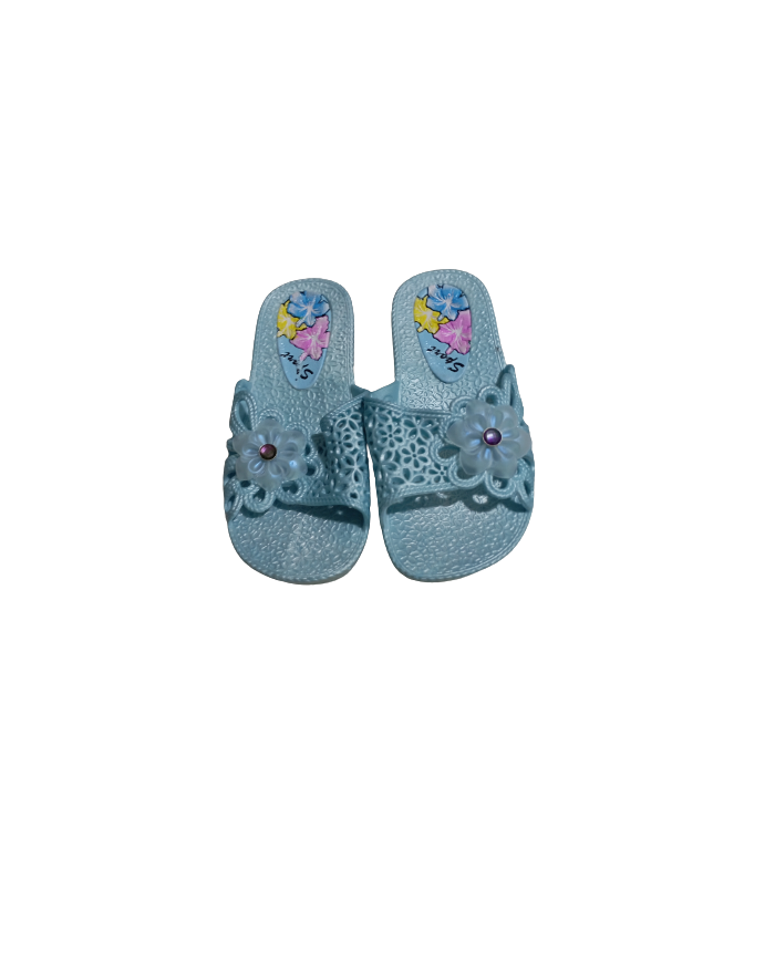 Papuci fetițe cu floare 2258