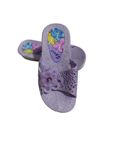 Papuci fetițe cu floare 2258