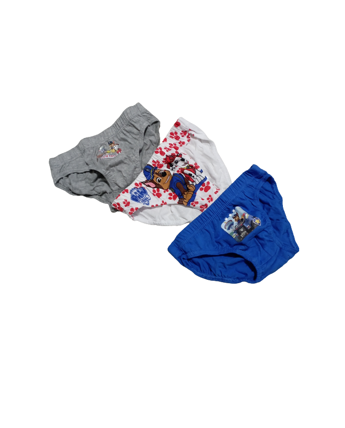 Set 3 perechi chiloti copii PAW PATROL