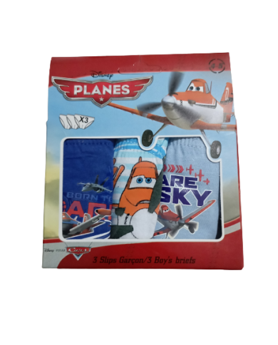 Set 3 perechi chiloti copii PLANES