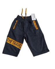 Pantaloni scurti 3/4 băieti bej 5-8 ani