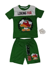 Compleu baieti LOOKING FOR tricou si pantalon scurt 3-6 ani