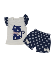 Rochita fete bumbac MINNIE verde 2-5 ani