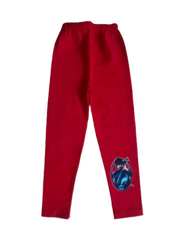 Colanti fete WEDNESDAY lungi, 4-10 ani, rosu