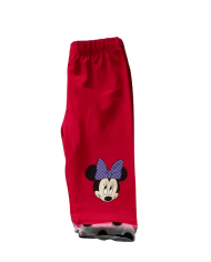 Colanti fete bumbac 3/4 MINNIE, rosu, 2-5 ani