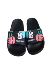 Papuci copii FASHION mov/rosu