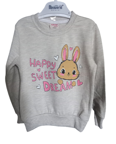 Bluza fete bumbac SWEET DREAMS, 3-7 ani