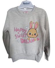 Bluza fete bumbac SWEET DREAMS, 3-7 ani