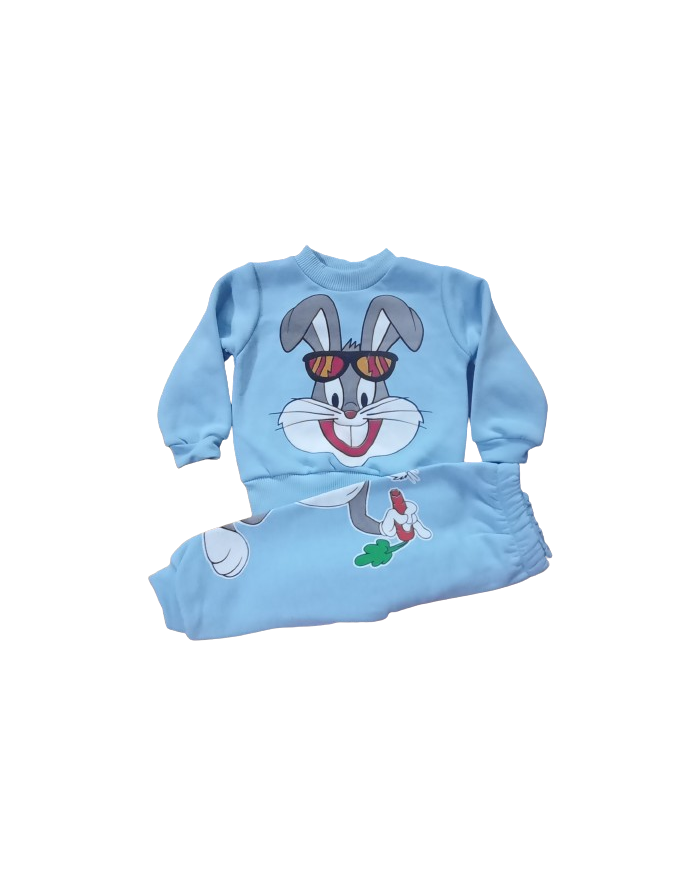 Compleu vatuit copii BUGS BUNNY, gros vatuit, 1-4 ani