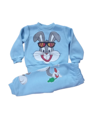 Compleu baieti BATMAN 3 piese, bumbac 3-10 ani