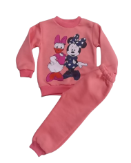 Compleu fete BARBIE 3 piese bumbac 2-8 ani