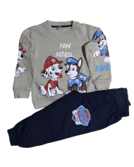 Compleu copii PAW PATROL, bej 3-6 ani