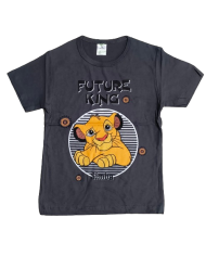 Tricou copii MINECRAFT, 3-8 ani, bleumarin