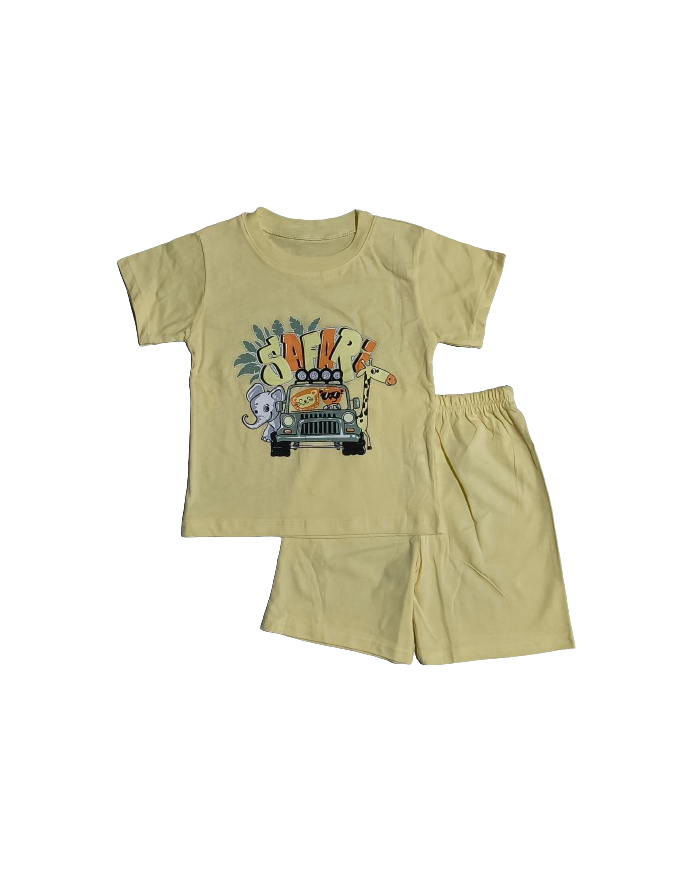 Compleu copii vară SAFARI, 1-4 ani