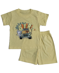 Tricou copii SIMBA, 3-8 ani, gri