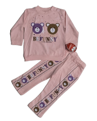 Tricou fete stelute cu fundita, 5-8 ani