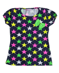 Compleu fete vara multicolor, 3-6 ani