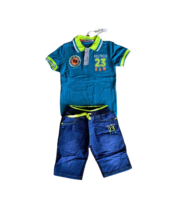 Compleu baieti vara 2 piese, 8-16 ani