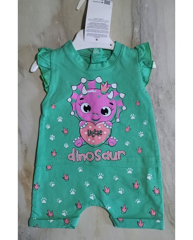 Salopete de vara colorate pentru fetite 6 luni