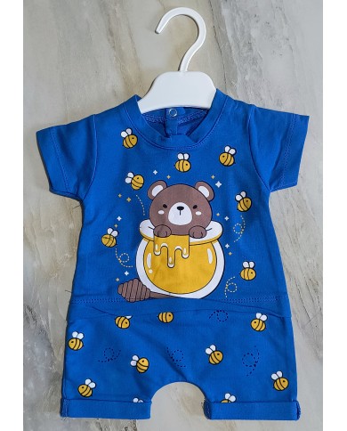 Salopete de vara colorate pentru baieti, 3luni