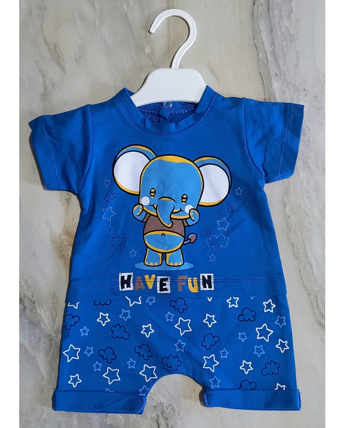 Salopete de vara colorate pentru baieti, 6 luni