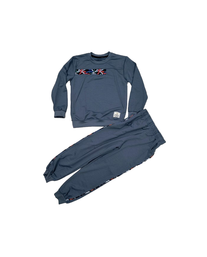 Compleu baieti bumbac, KIDS CLUB, 4-11 ani