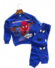Compleu copii SPIDER MAN, albastru, 2-5 ani