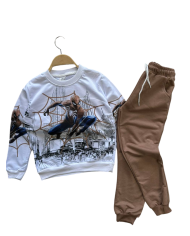 Compleu copii SPIDER MAN, albastru, 2-5 ani