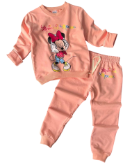 Compleu fetita cu ursulet, mov, 3-8 ani