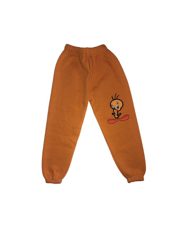 Pantaloni fete TWEETY bumbac vătuit